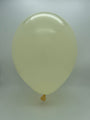 Inflated Balloon Image 5" Deco Ivory Decomex Latex Balloons (100 Per Bag)