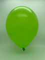 Inflated Balloon Image 36" Deco Lime Green Decomex Latex Balloons (5 Per Bag)