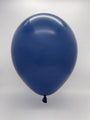 Inflated Balloon Image 5" Deco Midnight Blue Decomex Latex Balloons (100 Per Bag)