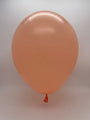 Inflated Balloon Image 6" Deco Peach Decomex Linking Latex Balloons (100 Per Bag)