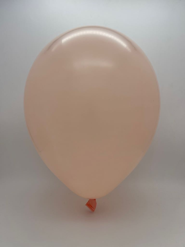 Inflated Balloon Image 6" Deco Pink Blush Decomex Linking Latex Balloons (100 Per Bag)