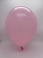 Inflated Balloon Image 7" Deco Taffy Pink Decomex Heart Shaped Latex Balloons (100 Per Bag)