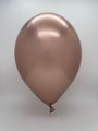 Inflated Balloon Image 24" Ellie's Brand Latex Balloons Glazed Rose Gold (10 Per Bag)
