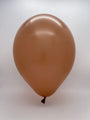 Inflated Balloon Image 11" Ellie's Brand Latex Balloons Milk Chocolate (100 Per Bag)