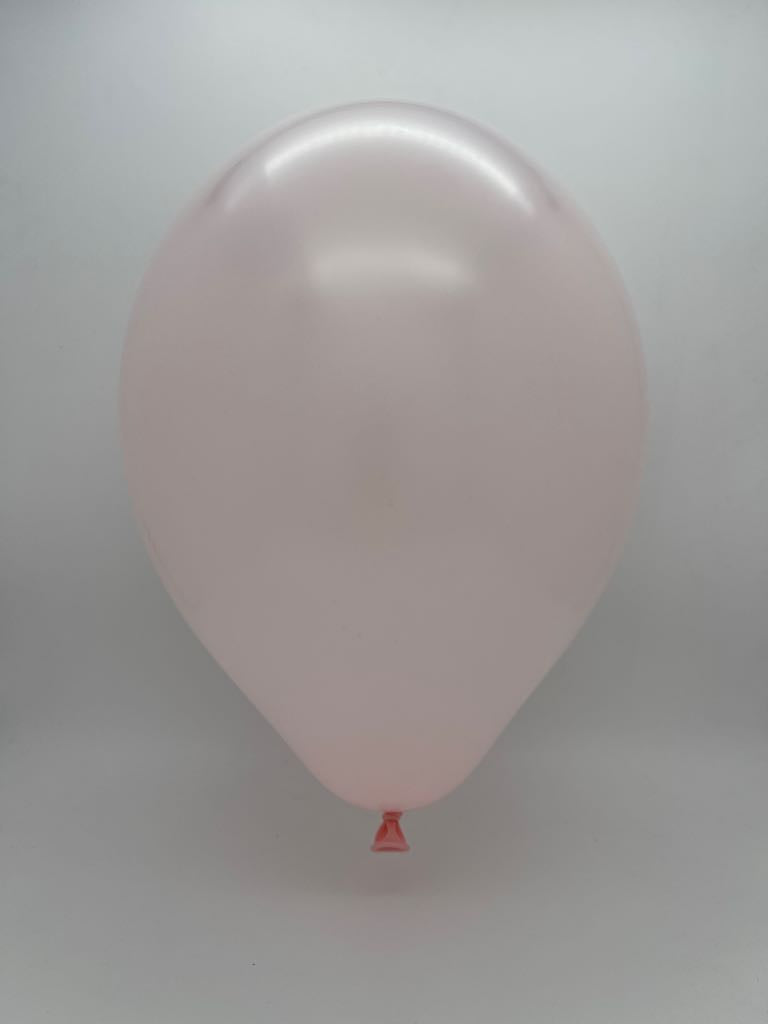 Inflated Balloon Image 11" Ellie's Brand Latex Balloons Pink Lemonade (100 Per Bag)