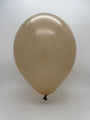 Inflated Balloon Image 24" Ellie's Brand Latex Balloons Toasted Almond (10 Per Bag)