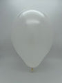 Inflated Balloon Image 11" Ellie's Brand Latex Balloons White (100 Per Bag)