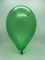 Inflated Balloon Image 19" Gemar Latex Balloons (Bag of 25) Metallic Metallic Green