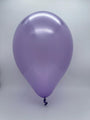 Inflated Balloon Image 12" Gemar Latex Balloons (Bag of 50) Metallic Metallic Lavender