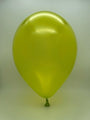 Inflated Balloon Image 5" Gemar Latex Balloons (Bag of 100) Metallic Metallic Light Green