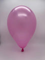 Inflated Balloon Image 5" Gemar Latex Balloons (Bag of 100) Metallic Metallic Rose
