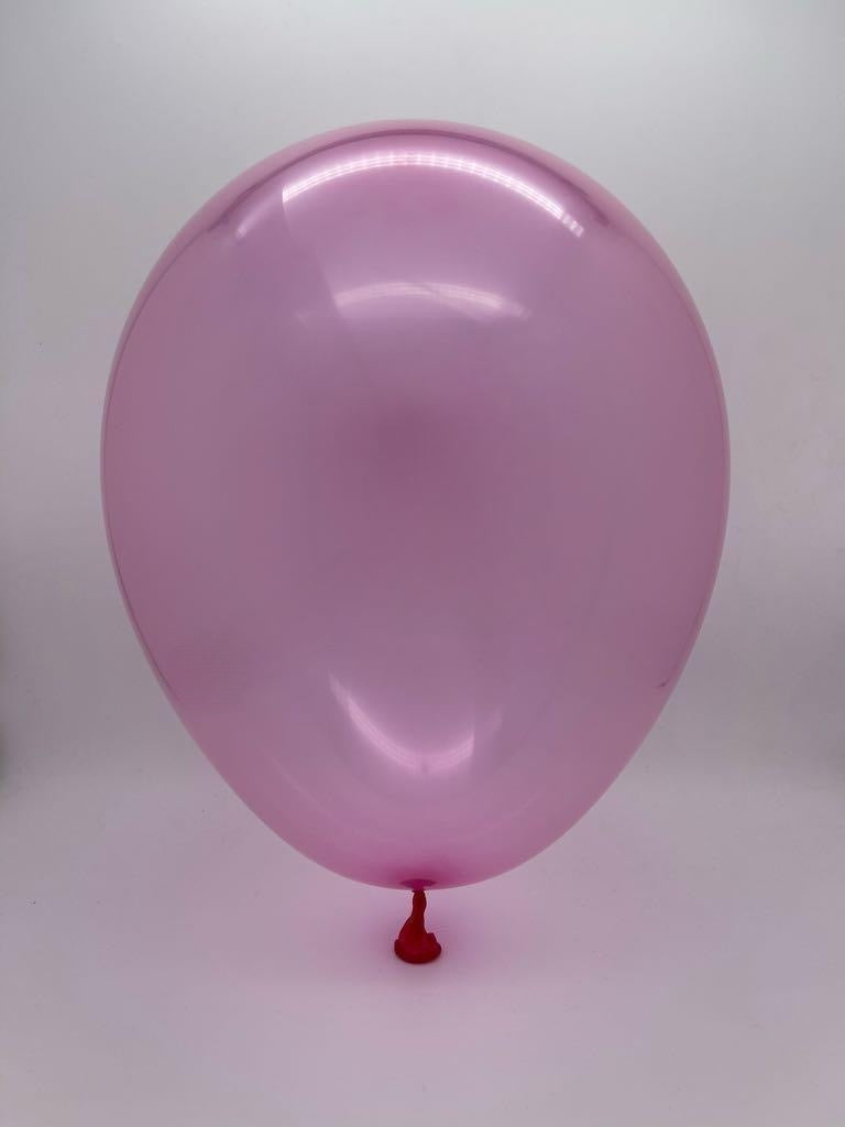 Inflated Balloon Image 13" Gemar Latex Balloons (Bag of 50) Rainbow Pastel Crystal Pink