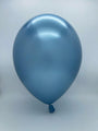 Inflated Balloon Image 13" Gemar Latex Balloons (Bag of 25) Shiny Blue