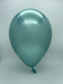 Inflated Balloon Image 5" Gemar Latex Balloons (Bag of 50) Shiny Green