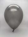 Inflated Balloon Image 260G Gemar Latex Balloons (Bag of 50) Shiny Space Grey Twisting/Modelling
