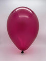 Inflated Balloon Image 12" Gemar Latex Balloons (Bag of 50) Standard Burgundy