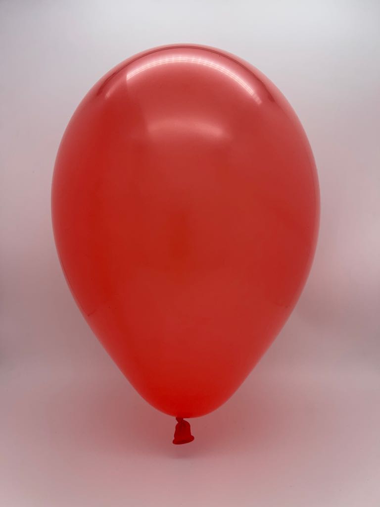 Inflated Balloon Image 5" Gemar Latex Balloons (Bag of 100) Standard Corallo
