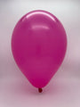 Inflated Balloon Image 160G Gemar Latex Balloons (Bag of 50) Modelling/Twisting Fuchsia