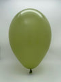 Inflated Balloon Image 5" Gemar Latex Balloons (Bag of 100) Standard Green Olive