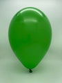 Inflated Balloon Image 5" Gemar Latex Balloons (Bag of 100) Standard Green