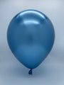 Inflated Balloon Image 36" Kalisan Latex Balloons Mirror Blue (2 Per Bag)