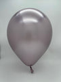 Inflated Balloon Image 24" Kalisan Latex Balloons Mirror Pink Gold (5 Per Bag)