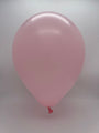 Inflated Balloon Image 12" Kalisan Latex Balloons Pastel Matte Macaroon Pink (50 Per Bag)