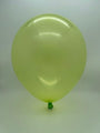 Inflated Balloon Image 12" Kalisan Latex Balloons Pure Crystal Pastel Green (50 Per Bag)
