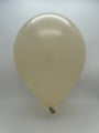 Inflated Balloon Image 18" Kalisan Latex Balloons Retro White Sand (25 Per Bag)