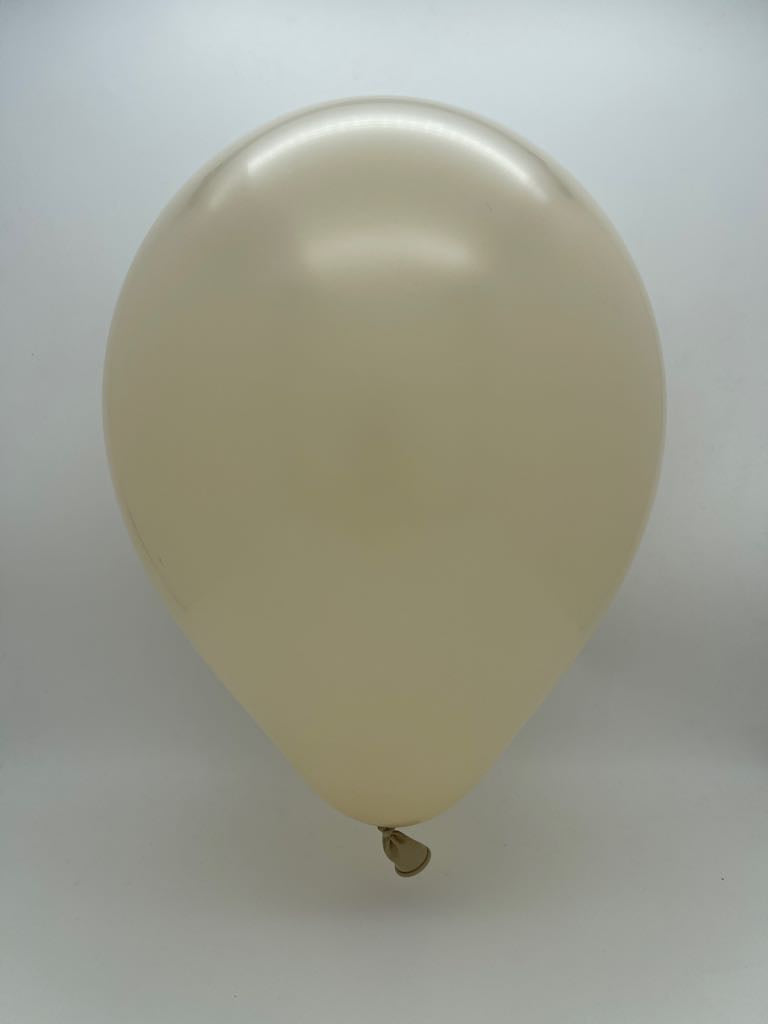 24" Kalisan Latex Balloons Retro White Sand (5 Per Bag) – Bargain ...