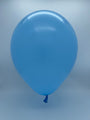 Inflated Balloon Image 5" Kalisan Latex Balloons Standard Baby Blue (50 Per Bag)