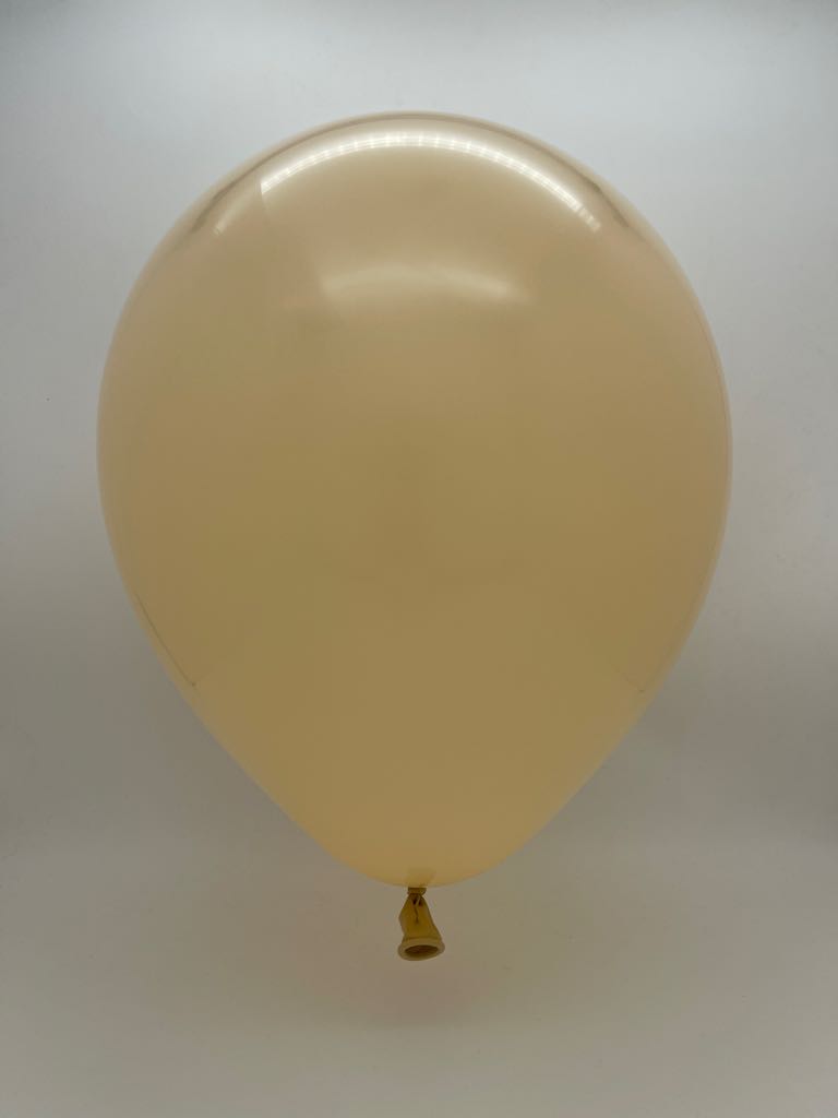 Inflated Balloon Image 5" Kalisan Latex Balloons Standard Blush (50 Per Bag)