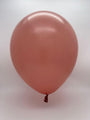 Inflated Balloon Image 12" Kalisan Latex Balloons Standard Clay Pink (50 Per Bag)
