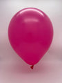 Inflated Balloon Image 24" Kalisan Latex Balloons Standard Fuchsia (5 Per Bag)