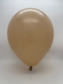 Inflated Balloon Image 5" Kalisan Latex Balloons Standard Hazelnut (50 Per Bag)