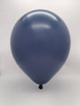 Inflated Balloon Image 12" Kalisan Latex Balloons Standard Navy (50 Per Bag)
