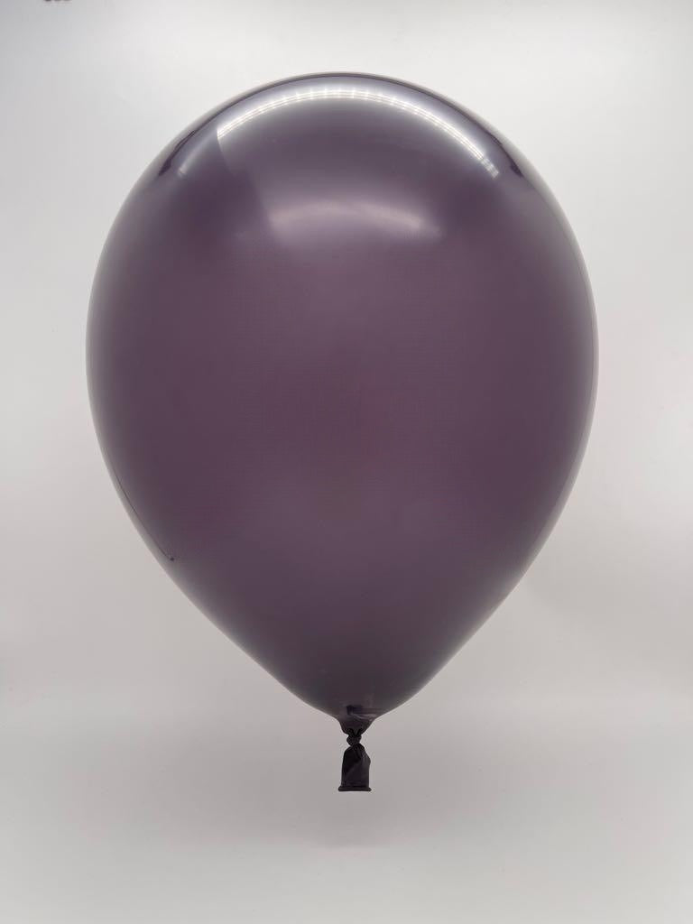Inflated Balloon Image 5" Kalisan Latex Balloons Standard Plum (50 Per Bag)