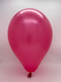 Inflated Balloon Image 11" Metallic Fuchsia Decomex Linking Latex Balloons (100 Per Bag)