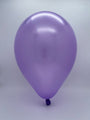 Inflated Balloon Image 5" Metallic Lavender Decomex Latex Balloons (100 Per Bag)