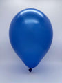 Inflated Balloon Image 11" Metallic Naval Blue Decomex Linking Latex Balloons (100 Per Bag)