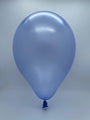 Inflated Balloon Image 12" Metallic Periwinkle Decomex Latex Balloons (100 Per Bag)