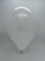 Inflated Balloon Image 6" Metallic White Decomex Linking Latex Balloons (100 Per Bag)