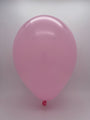 Inflated Balloon Image 5 Inch Tuftex Latex Balloons (50 Per Bag) Baby Pink