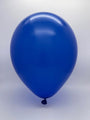 Inflated Balloon Image 9" Pastel Navy Blue Decomex Latex Balloons (100 Per Bag)