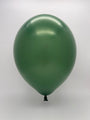 Inflated Balloon Image 11" Pearl Metallic Forrest Green Tuftex Latex Balloons (100 Per Bag)