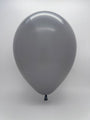 Inflated Balloon Image 16" Qualatex Gray Latex Balloons