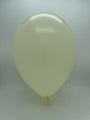 Inflated Balloon Image 5" Qualatex Latex Balloons IVORY SILK (100 Per Bag)