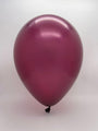 Inflated Balloon Image 5" Qualatex Latex Balloons Pearl BURGUNDY (100 Per Bag)