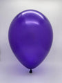 Inflated Balloon Image 5" Qualatex Latex Balloons Pearl Quartz Purple (100 Per Bag)