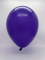 Inflated Balloon Image 16" Qualatex Latex Balloons PURPLE VIOLET (50 Per Bag)
